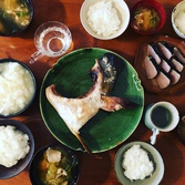 同じカマで飯を食う