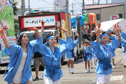 高知県のよさこいチーム「高知りょうまライオンズクラブ 龍馬連」