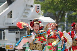 愛媛県のよさこいチーム「松山よさこい風舞人」