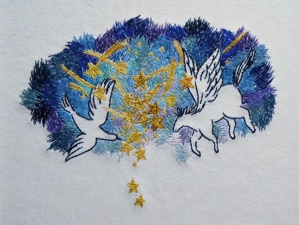 近藤実可子の刺繍 